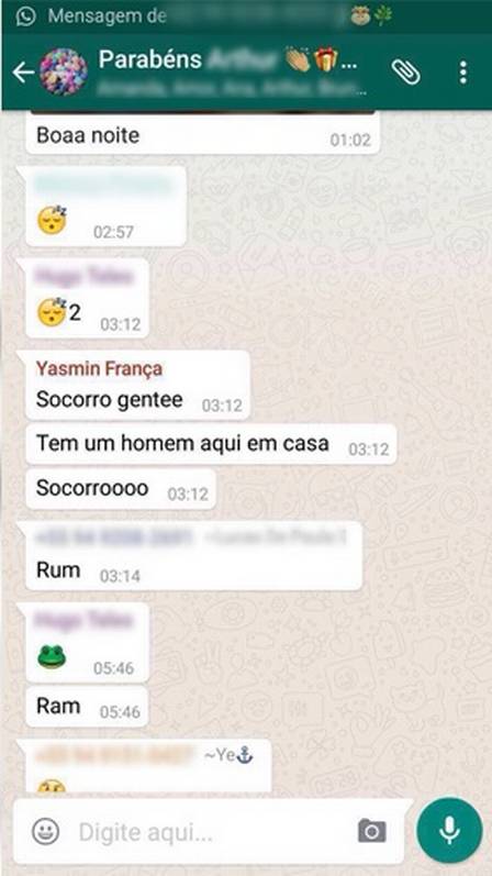 Suspeito de estrangular adolescente que pediu socorro no WhatsApp lamentou morte em post