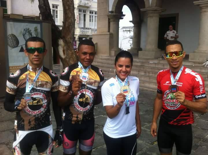 Candeienses se destacam no Campeonato de Bike em Salvador